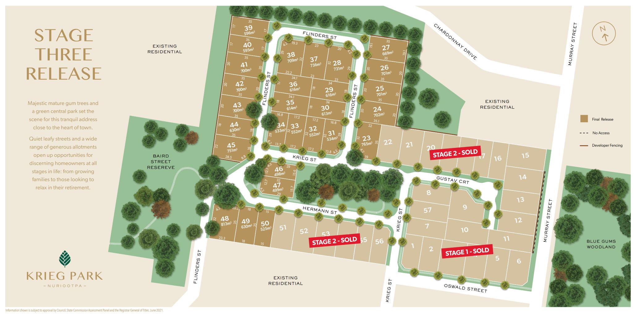 [Land for Sale] Krieg Park Estate, Nuriootpa OpenLot